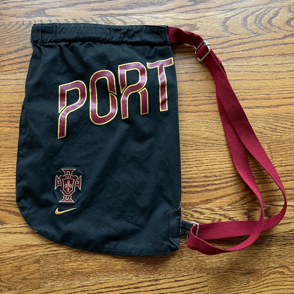 Nike Crossbody Sling Backpack Shoulder Bag Chest Bag with Portugal flag symbol